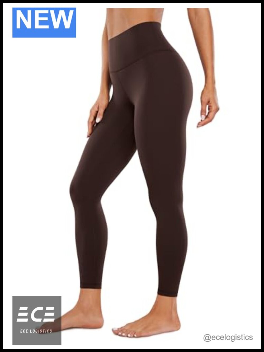 Butterluxe Double Seamed High Rise 7/8 Leggings Yoga Workout 25"